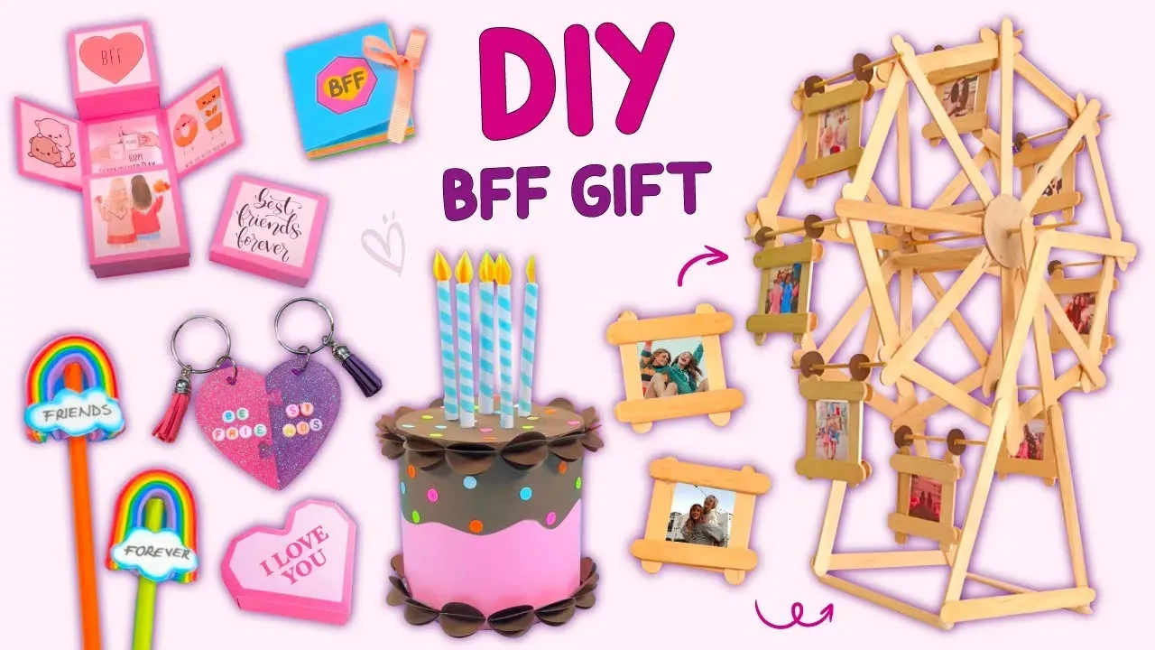 8 diy bff gift ideas: Amazing, Easy Crafts for Friends