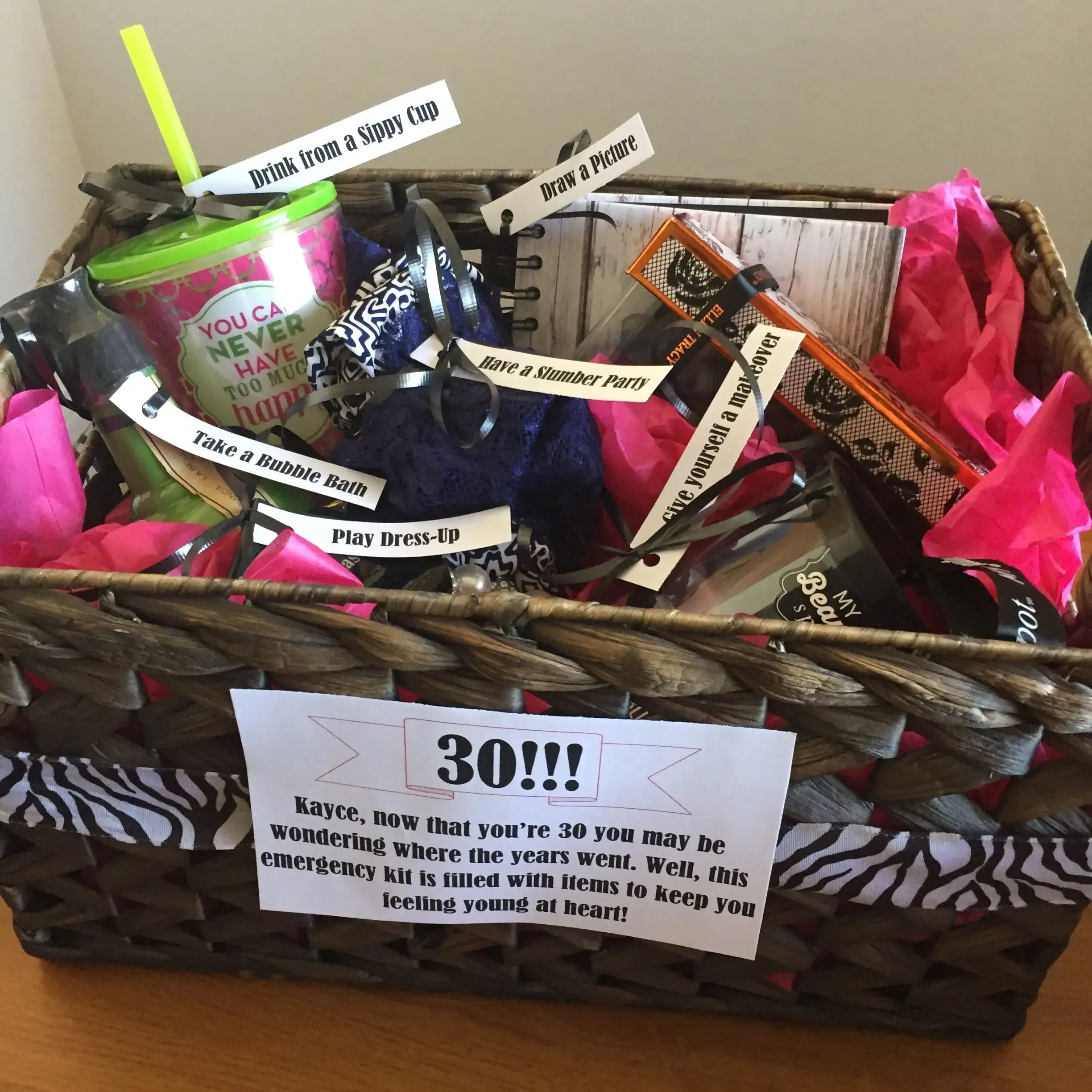 Adding the Personal Touch to Your 30th Birthday DIY Gift