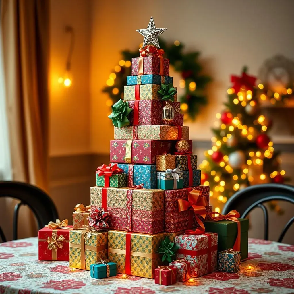 Assembling and Decorating Your DIY Christmas Gift Tower