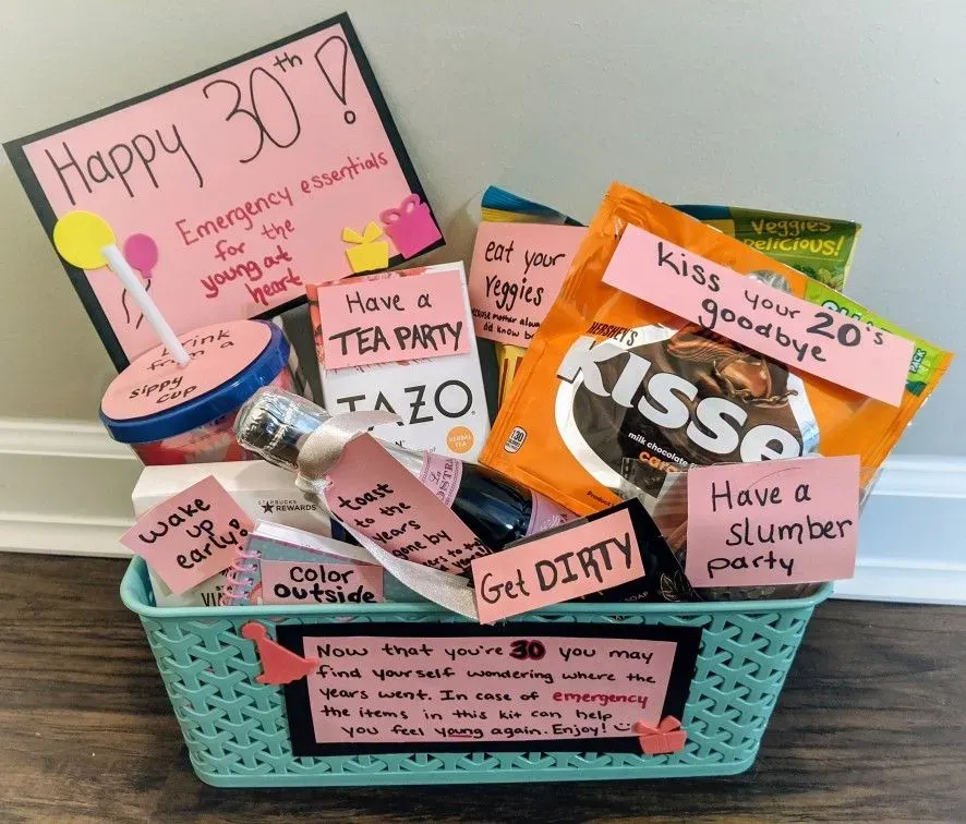 Brainstorming Your DIY Funny 30th Birthday Gift Ideas