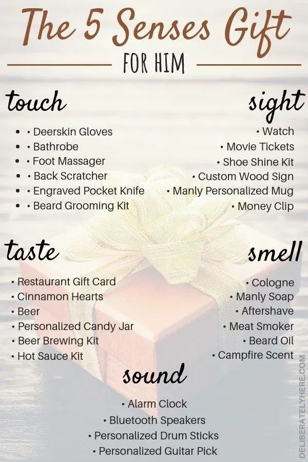 Budgeting & Finding Items for Your 5 Senses Gift Project