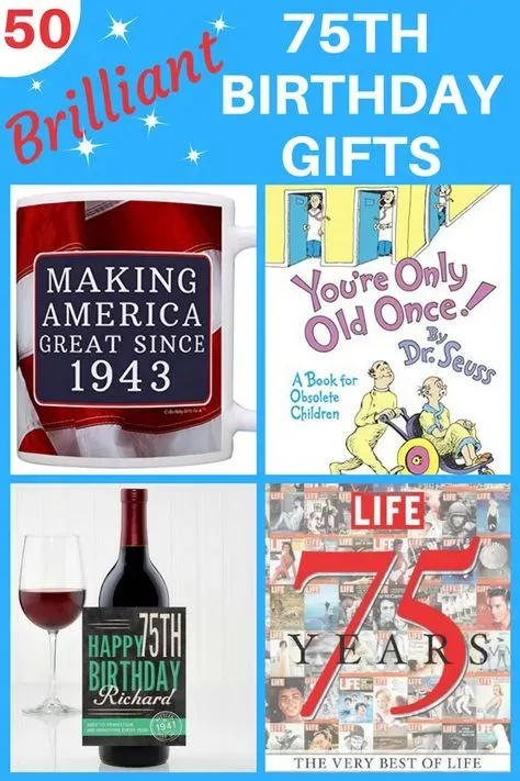 Comfort & Hobby: Practical DIY 75th Birthday Gift Ideas