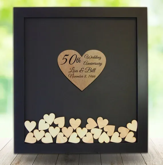 Creative 50th Wedding Anniversary DIY Gift Ideas