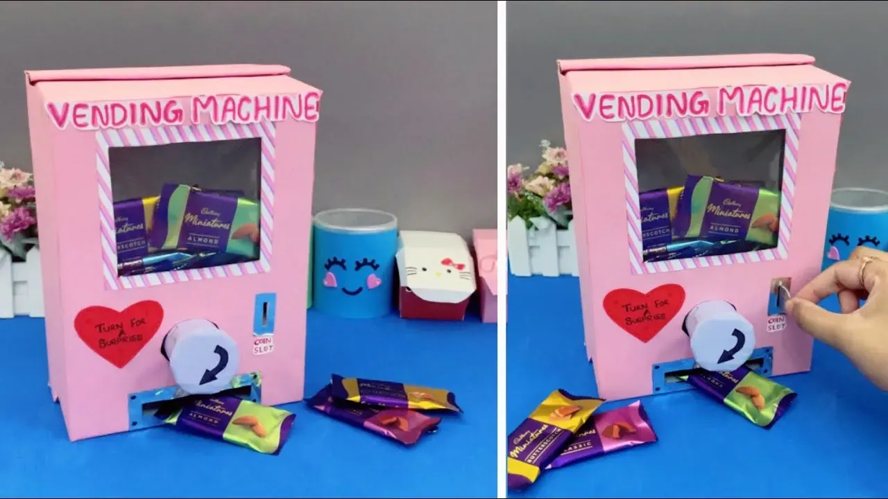 Easy Steps to Your Awesome DIY Gift Vending Machine