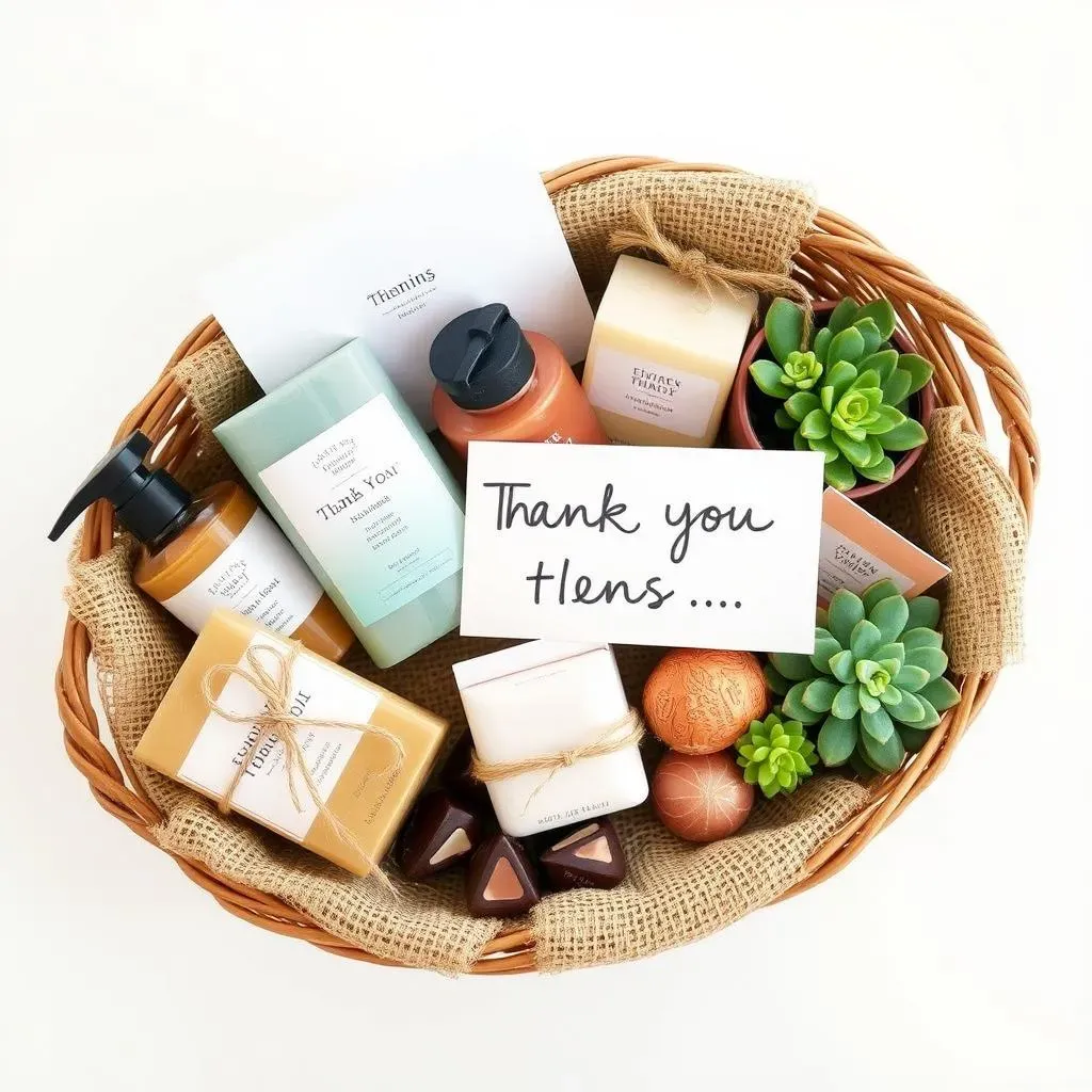 Easy & Creative diy thank you gift baskets