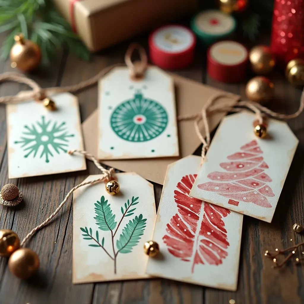 Simple, Stunning DIY Xmas Gift Tags for Perfect Presents