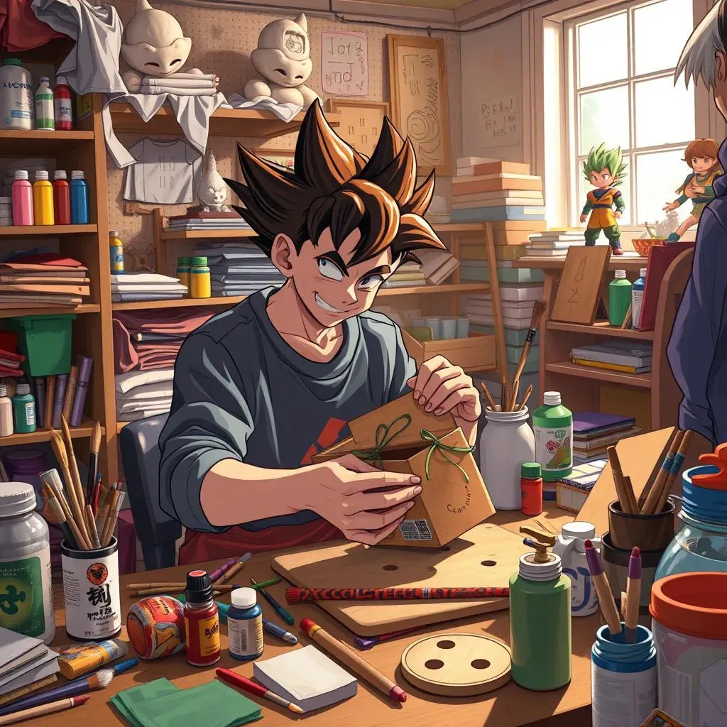 Finding Supplies and Personalizing Your Dragon Ball Z DIY Gifts