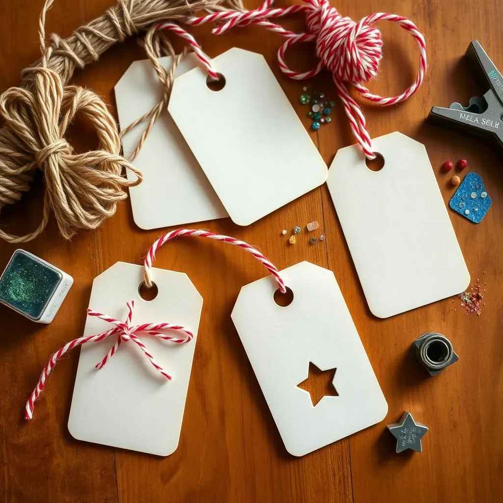 Finishing Touches for Your DIY Xmas Gift Tags