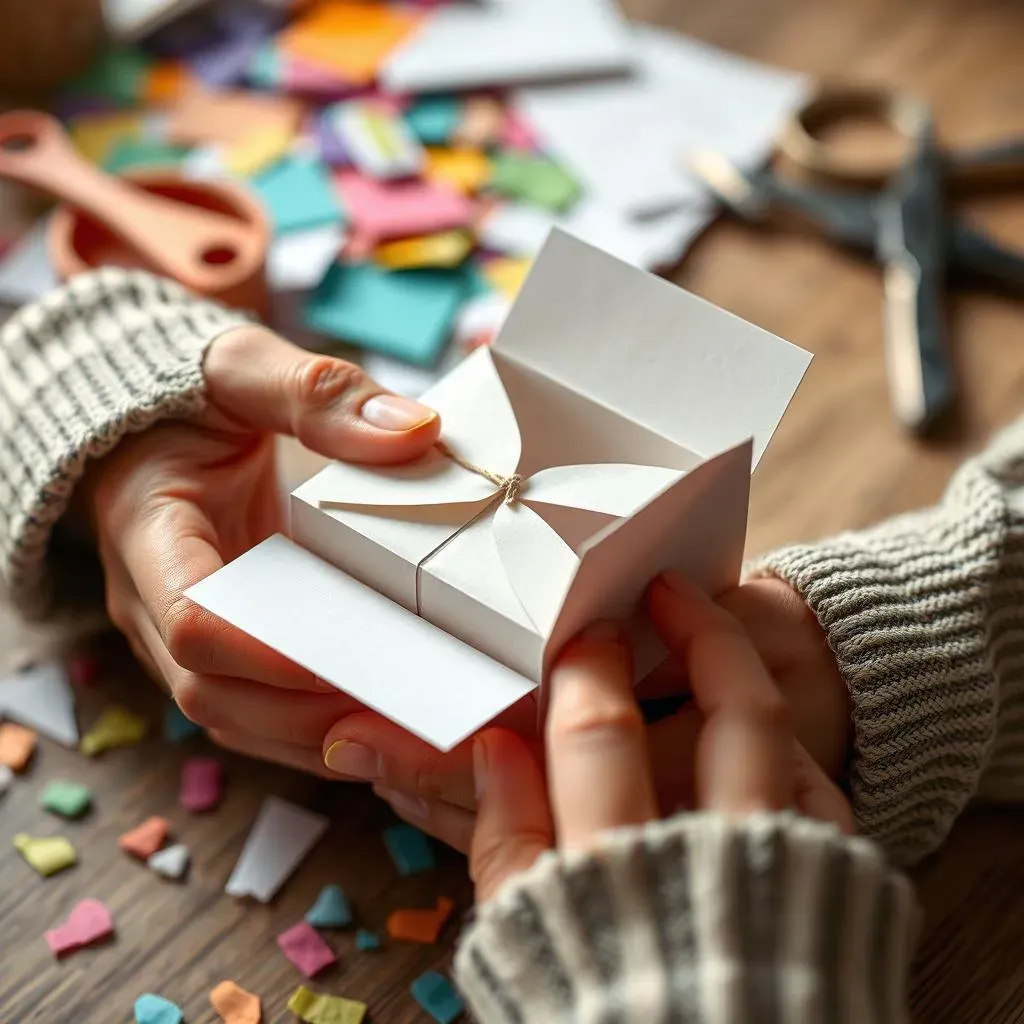 Folding & Scoring Your First Cute DIY Gift Box