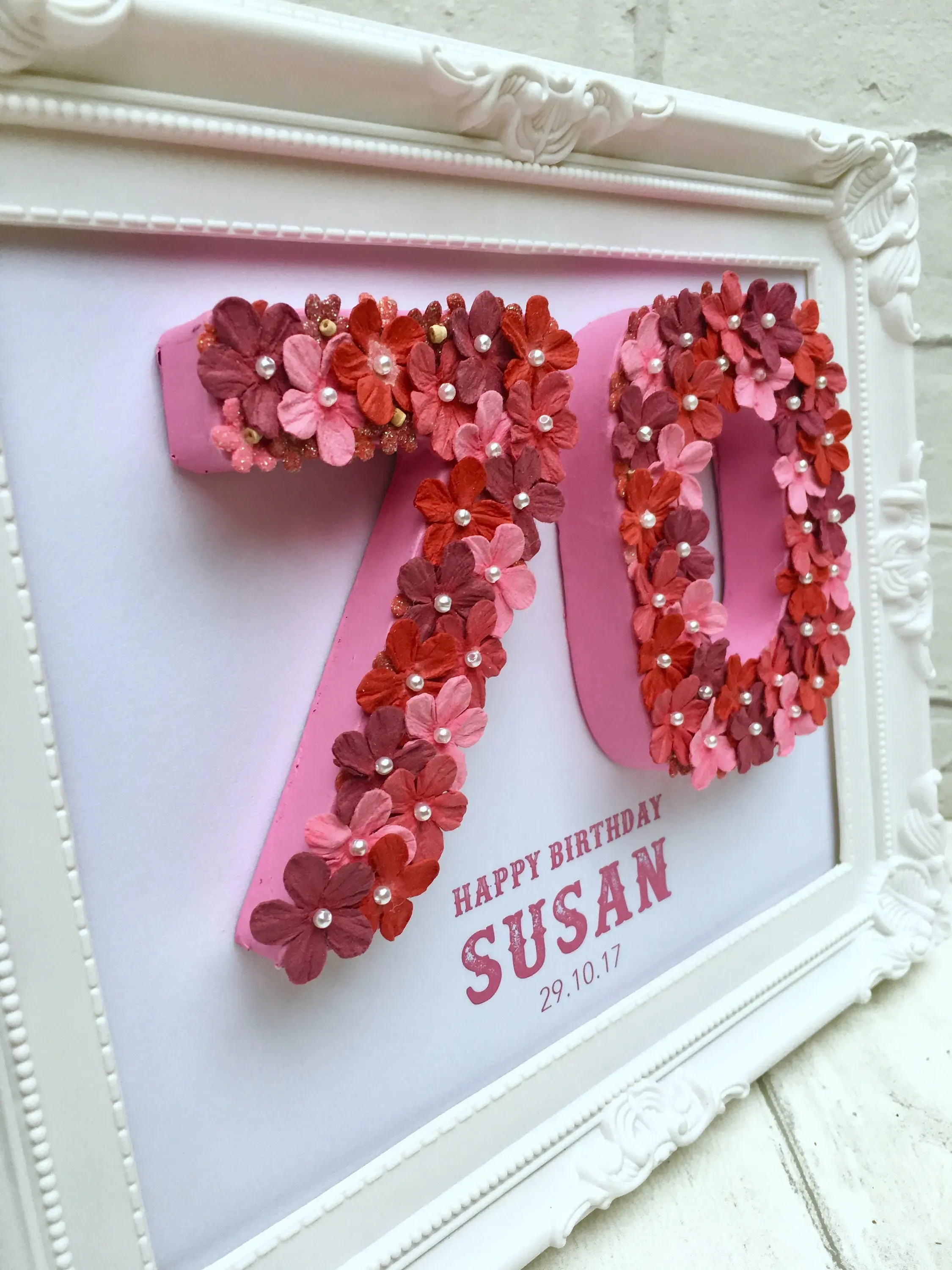 Making It Shine: Presentation for Your Handmade 70th Birthday Gift