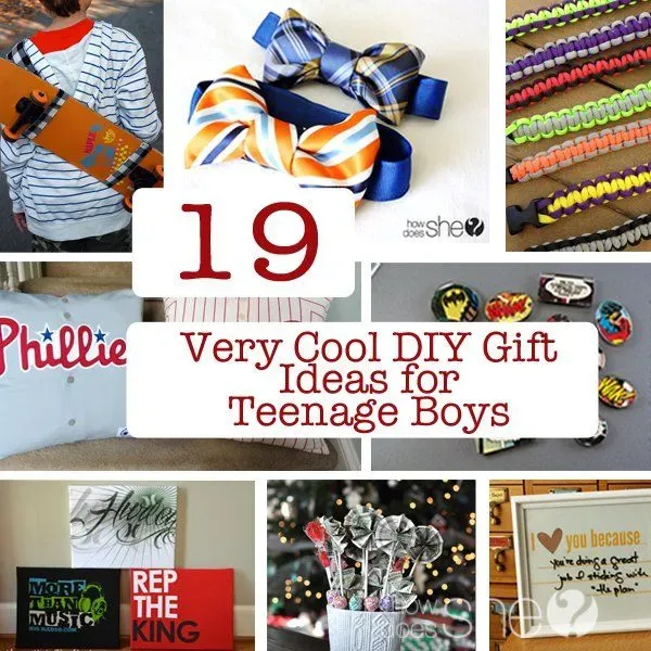 Making Your DIY Gift for a 13 Year Old Boy Look Like You Didn't Just Wing It