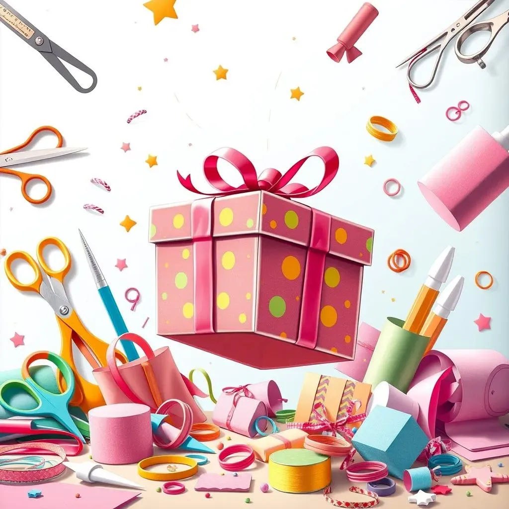 Materials for Your DIY Jumping Gift Box