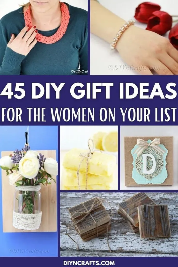 More Creative DIY Gifts for a 50 Year Old Woman She'll Love