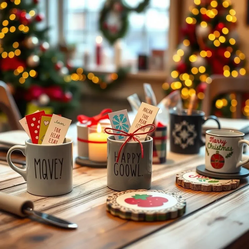 Personalized DIY Christmas Gifts for Coworkers Under $10