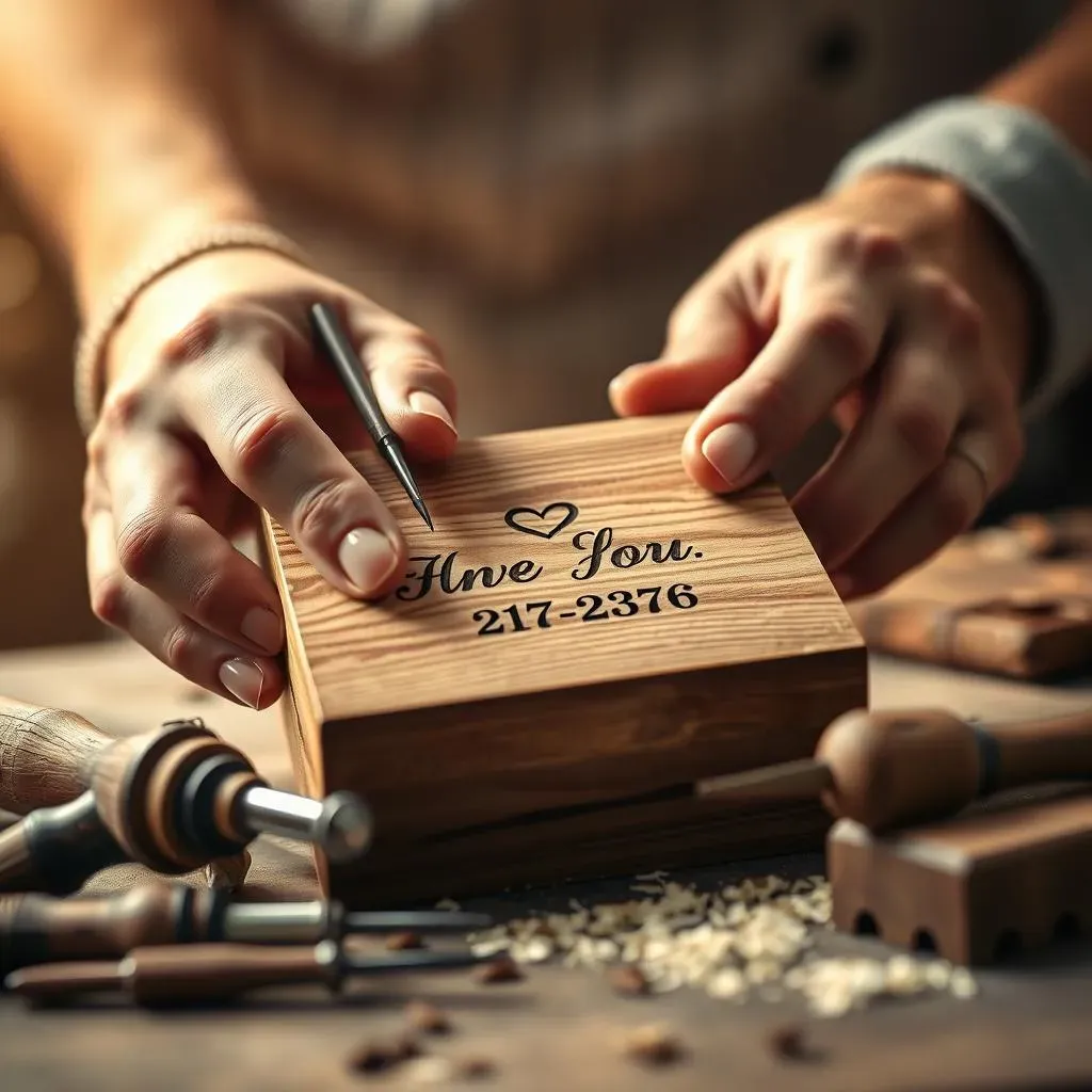 Personalizing Your DIY 10 Year Anniversary Gift