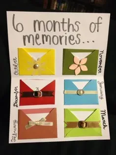 Practical & Cool 6 Month Anniversary Gifts for Him DIY