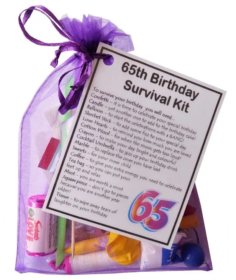 Practical & Useful DIY 65th Birthday Gift Ideas