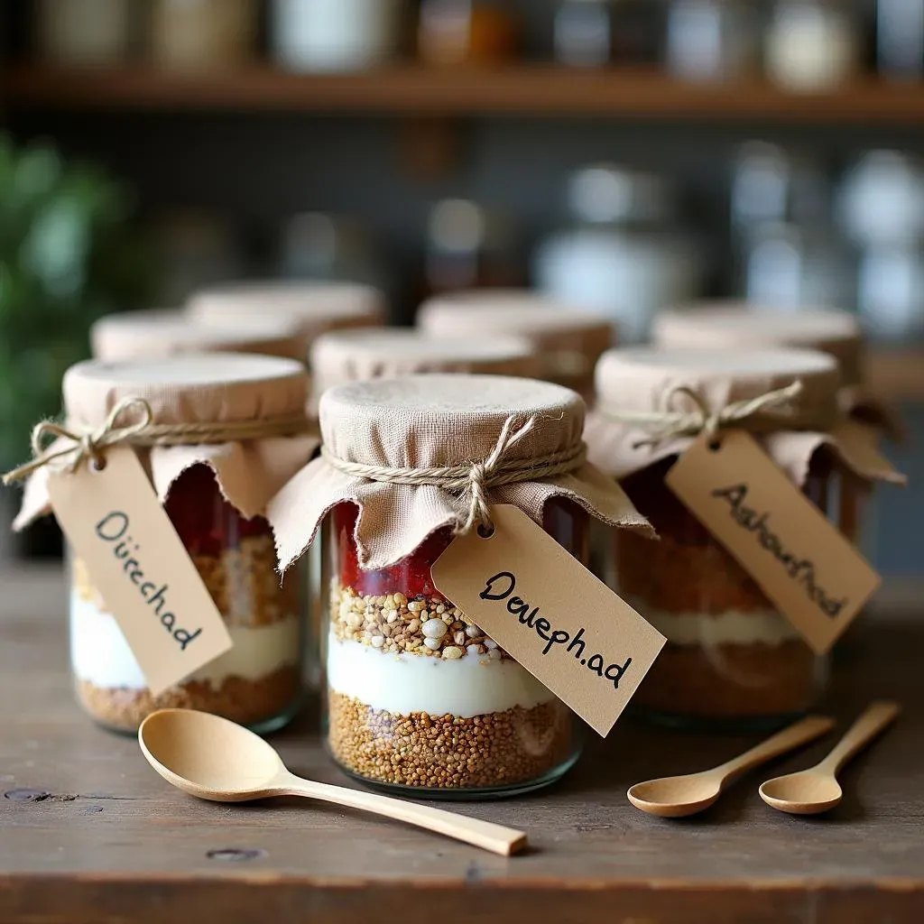 Presentation and Storage for Your DIY Gift Jar Mixes