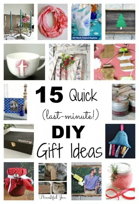Great quick and easy diy gift ideas for any occasion