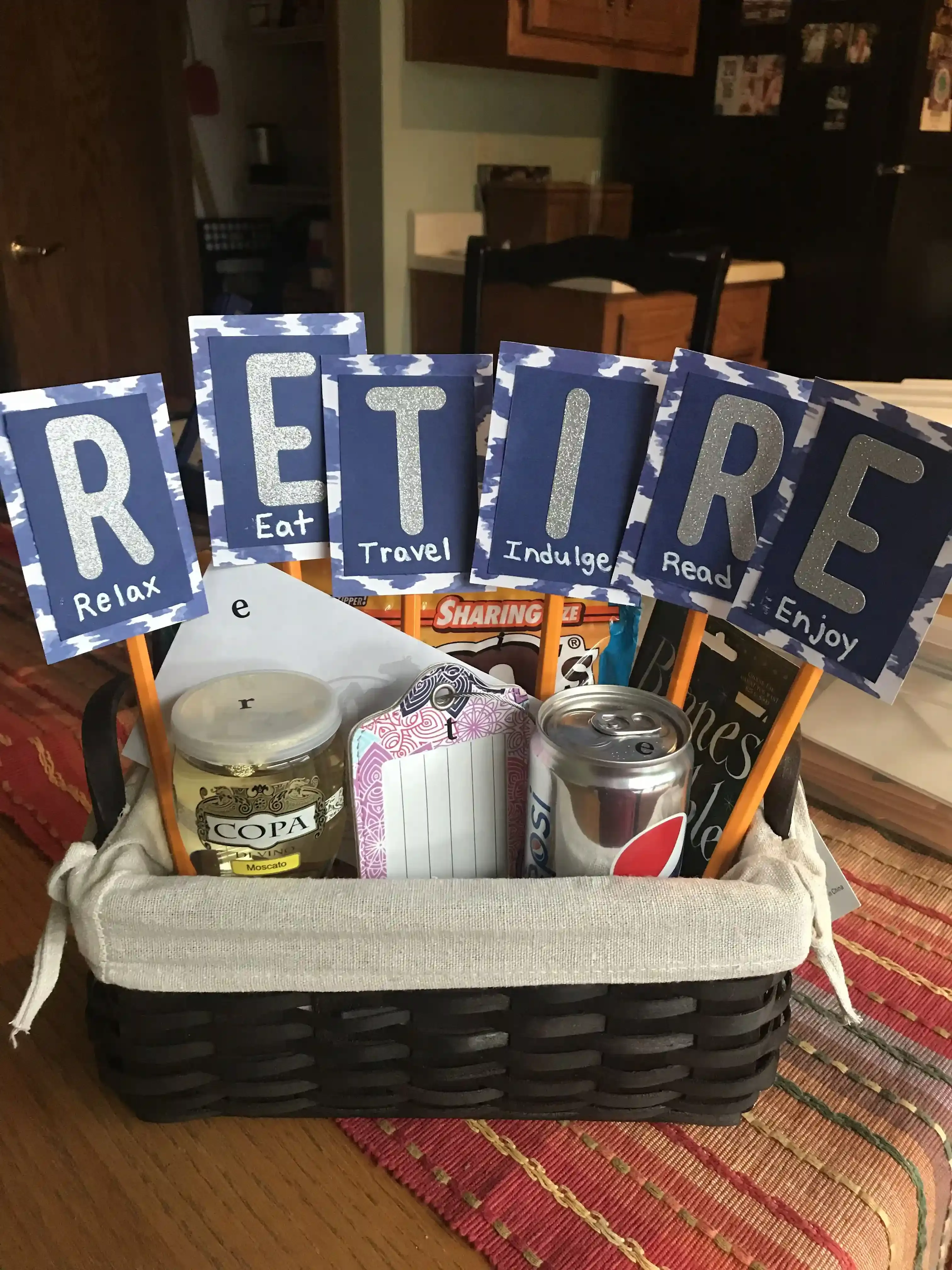Selecting Meaningful Items for Your Retirement DIY Gift Basket