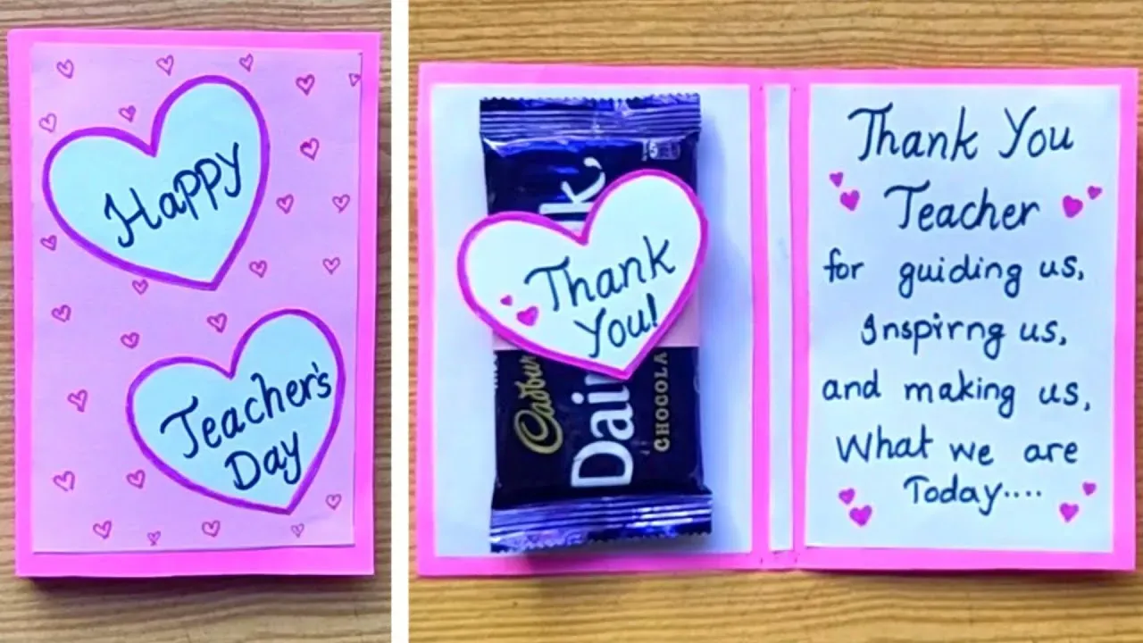 Simple DIY Teachers Day 2024 Gift Ideas Anyone Can Make