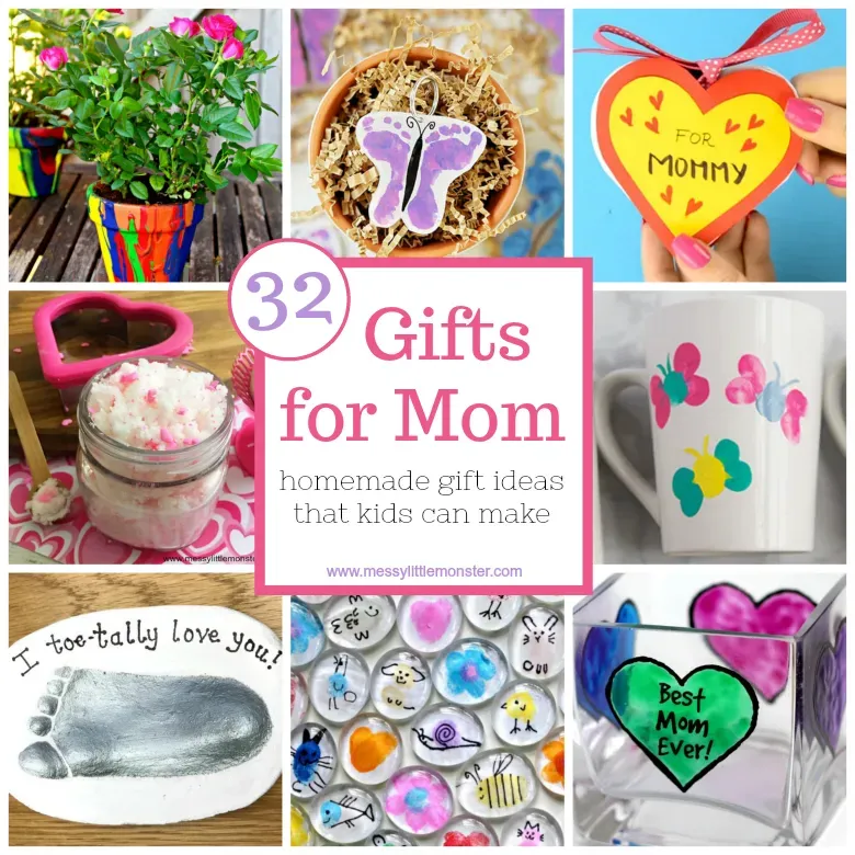 Simple Kids DIY Gift for Mom Projects (Even for Toddlers)