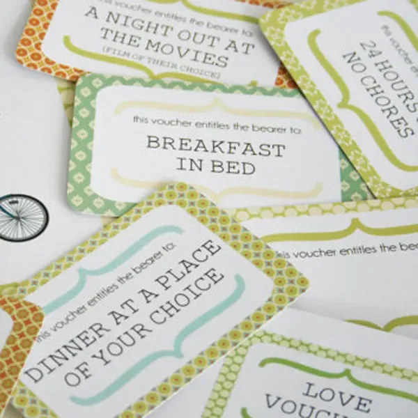 Simple Ways to Create Your DIY Gift Voucher Ideas