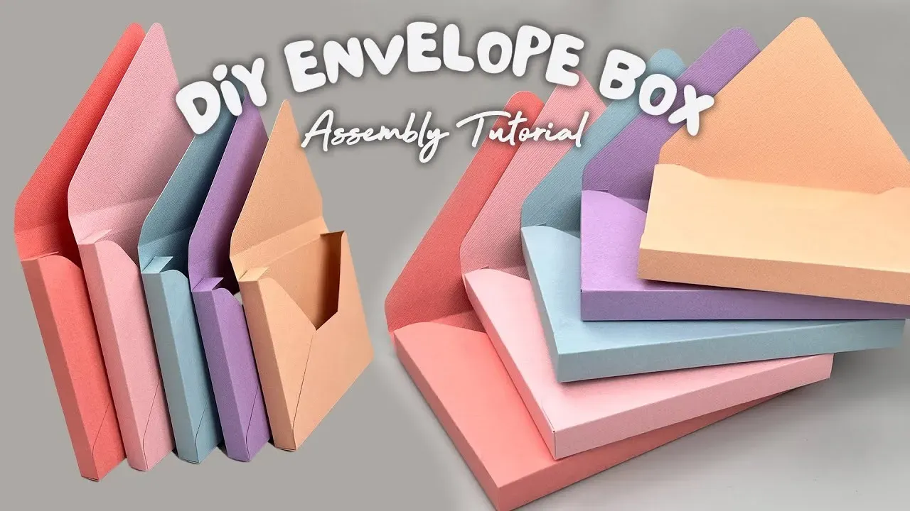 StepbyStep Guide: Building Your DIY Gift Envelope Box