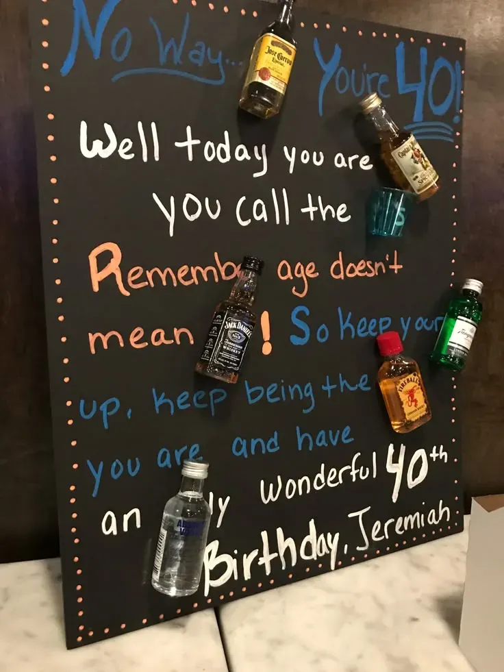 The Real Value Behind 40th Birthday DIY Gift Ideas