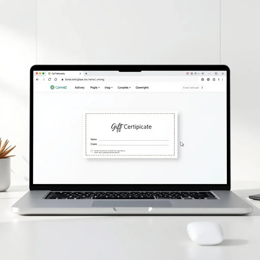 Top Websites for Free Gift Certificate Templates
