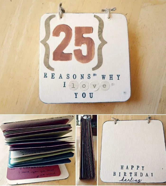 Unique DIY 25th Birthday Gift Ideas for Him