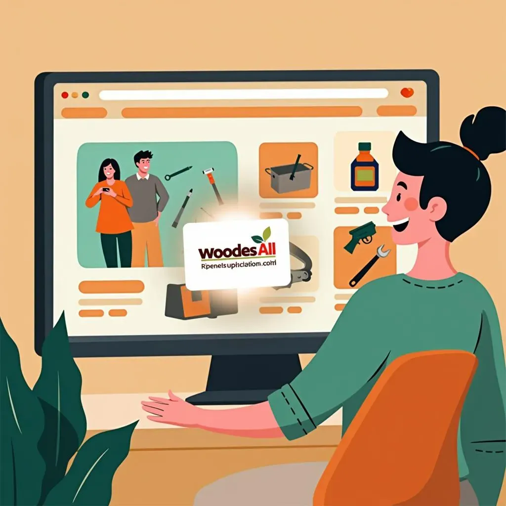 Using Other Gift Cards and Shopping Online at Woodies