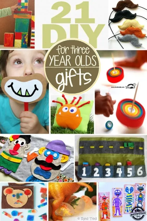 Why Bother with a Homemade Gift for a 3 Year Old?