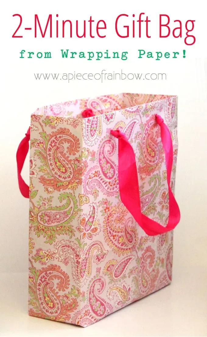 Why Bother with an Easy DIY Gift Bag Anyway?